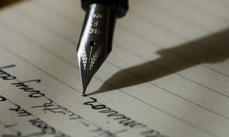 Pen op papier